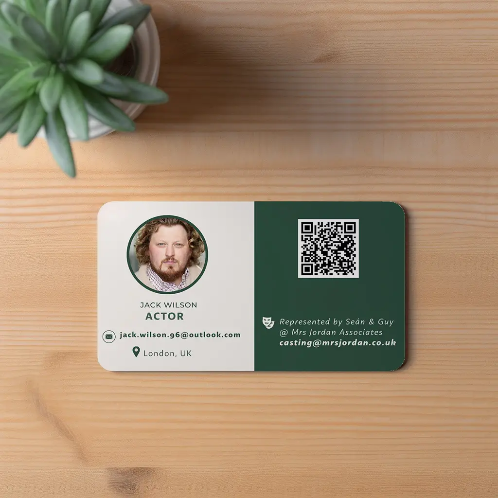 business card - print design - jack wilson
